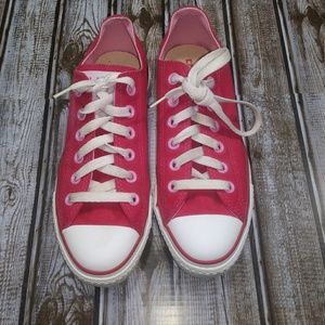 Pink Converse All Stars Sz 7